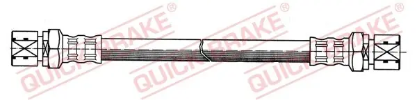 Przewód hamulcowy elastyczny QUICK BRAKE 22.026 Popularny