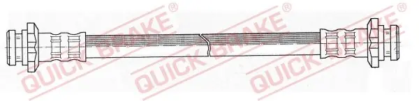Bezpieczne zakupy Przewód hamulcowy elastyczny QUICK BRAKE 22.038