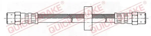 Przewód hamulcowy elastyczny QUICK BRAKE 22.101 Bestseller