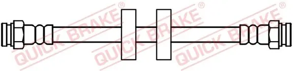 Łatwy zwrot Przewód hamulcowy elastyczny QUICK BRAKE 22.206