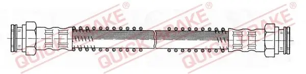 Łatwy zwrot Przewód hamulcowy elastyczny QUICK BRAKE 22.512