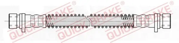 Ostatnie sztuki Przewód hamulcowy elastyczny QUICK BRAKE 22.518