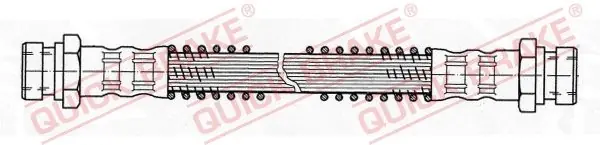 Przewód hamulcowy elastyczny QUICK BRAKE 22.521 Nowość