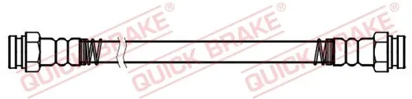 Nie przegap Przewód hamulcowy elastyczny QUICK BRAKE 22.942