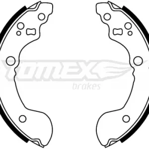 Dostępne od ręki Zestaw szczęk hamulcowych TOMEX BRAKES TX 22-31