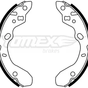 Zniżka Zestaw szczęk hamulcowych TOMEX BRAKES TX 22-34