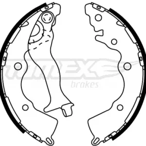 Zestaw szczęk hamulcowych TOMEX BRAKES TX 22-35 Cena promocyjna