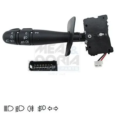 Nie przegap Przełącznik kolumny kierowniczej MEAT & DORIA 231111