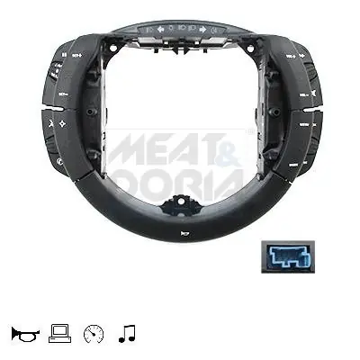 Przełącznik kolumny kierowniczej MEAT & DORIA 231116 Niska cena