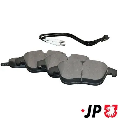Ostatnie sztuki Zestaw klocków hamulcowych, hamulce tarczowe JP GROUP 3163600610