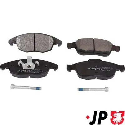 Promocja Zestaw klocków hamulcowych, hamulce tarczowe JP GROUP 3163600710