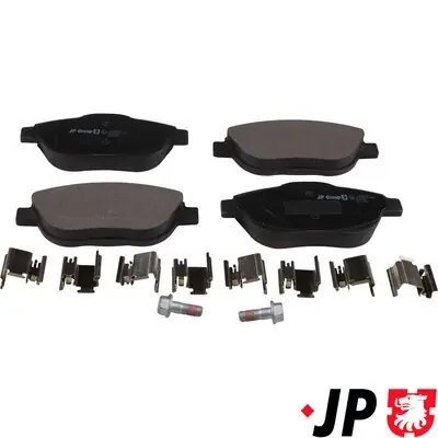 Nowy Zestaw klocków hamulcowych, hamulce tarczowe JP GROUP 3163604210