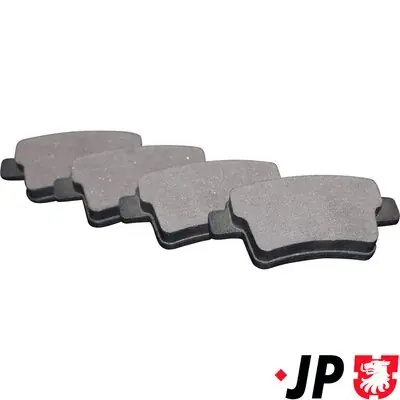 Zestaw klocków hamulcowych, hamulce tarczowe JP GROUP 3163700210 Kup online