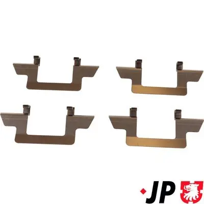 Zestaw akcesoriów, klocki hamulcowe JP GROUP 3164003610 Bezpieczna płatność