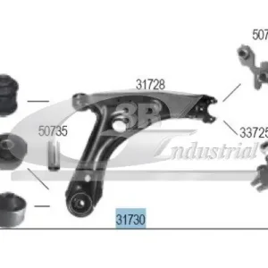 Wahacz, zawieszenie koła 3RG 31730 Kup online