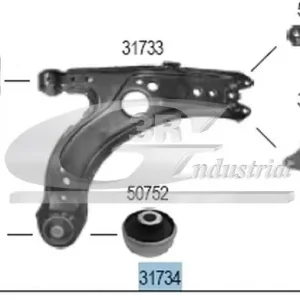 Kup teraz Wahacz, zawieszenie koła 3RG 31734