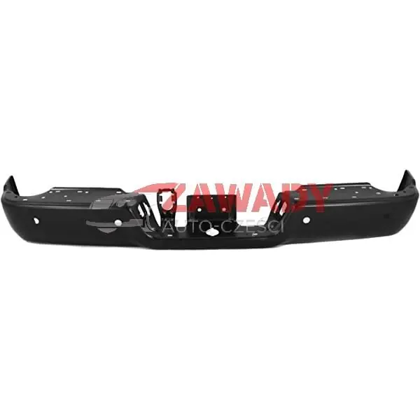 ZDERZAK TYLNY Z PARKOMATAMI  CZARNY Wysoka jakość