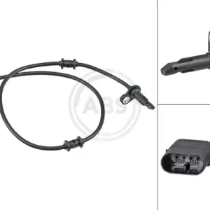 Wysoka jakość Czujnik, prędkość obrotowa koła A.B.S. 31854