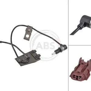Bezpieczna płatność Czujnik, prędkość obrotowa koła A.B.S. 31970