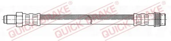 Wyjątkowa oferta Przewód hamulcowy elastyczny QUICK BRAKE 32.042