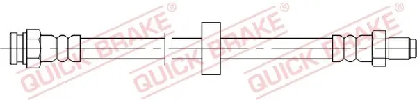 Bezpieczne zakupy Przewód hamulcowy elastyczny QUICK BRAKE 32.125