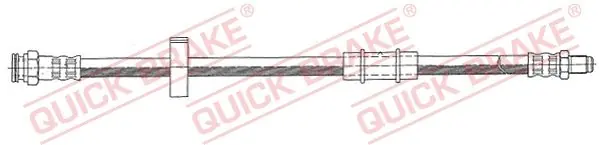 Bezpieczne zakupy Przewód hamulcowy elastyczny QUICK BRAKE 32.328