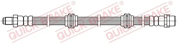 Przewód hamulcowy elastyczny QUICK BRAKE 32.417 Nie przegap