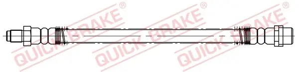 Przewód hamulcowy elastyczny QUICK BRAKE 32.512 Popularny