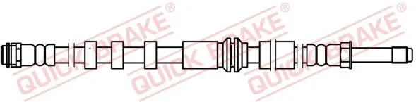 Dostępne od ręki Przewód hamulcowy elastyczny QUICK BRAKE 32.709