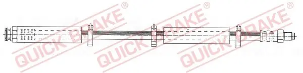 Hit cenowy Przewód hamulcowy elastyczny QUICK BRAKE 32.908