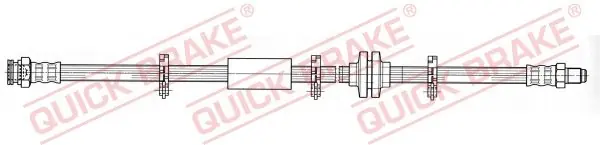 Ostatnia szansa Przewód hamulcowy elastyczny QUICK BRAKE 32.951