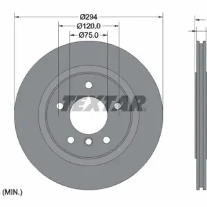 Bestseller Tarcza hamulcowa TEXTAR 92146103
