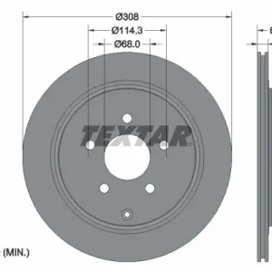 Zamów teraz Tarcza hamulcowa TEXTAR 92149303