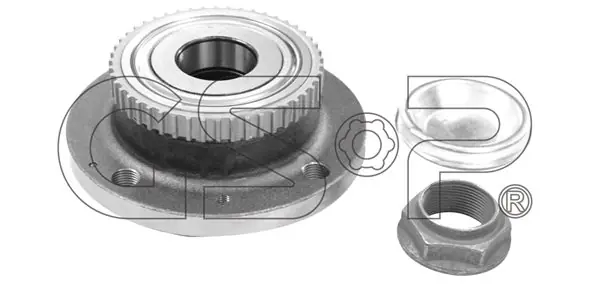 Darmowy zwrot Zestaw łożysk koła GSP 9232035K