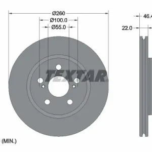 Zamów dziś Tarcza hamulcowa TEXTAR 92345403