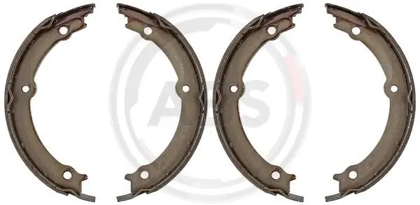 Zniżka Zestaw szczęk hamulcowych, hamulec postojowy A.B.S. 9261
