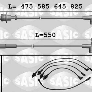 Wysoka jakość Zestaw przewodów zapłonowych SASIC 9280005