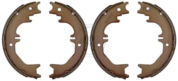 Zestaw szczęk hamulcowych, hamulec postojowy A.B.S. 9286 Zamów dziś