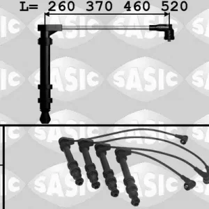 Nowy Zestaw przewodów zapłonowych SASIC 9286009