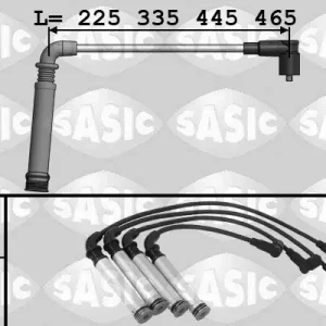 Zestaw przewodów zapłonowych SASIC 9286044 Nowy
