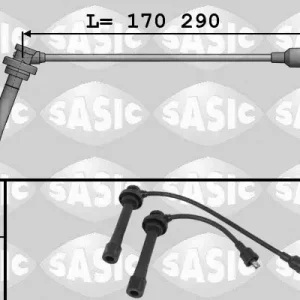 Zestaw przewodów zapłonowych SASIC 9286062 Do wyczerpania zapasów