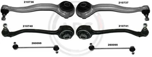 Zamów dziś Zestaw wahaczy A.B.S. 219904 2033303911S2