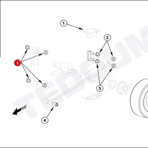 Zniżka Tuleja amortyzatora TEDGUM 00285550