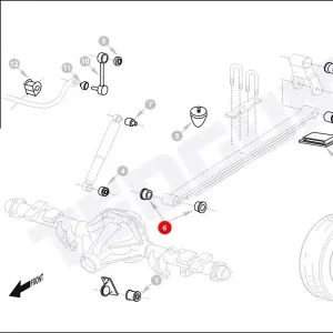 Tuleja resora TEDGUM 00222824 4055743 Wyprzedaż