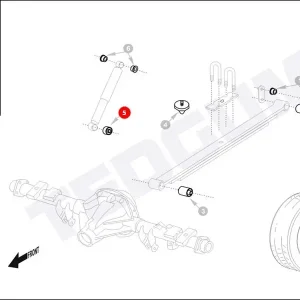 Tuleja amortyzatora TEDGUM 00220334 1499260 Hit sprzedaży