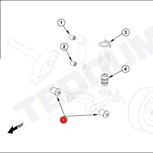 Bezpieczne zakupy Silentblok wahacza TEDGUM 00213189 7747956
