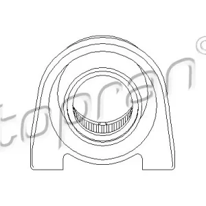 Wyjątkowa oferta Podpora wału TOPRAN 205 500 0458014